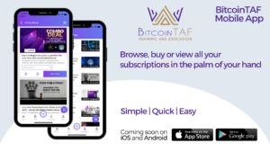 Illustration supporting the BitcoinTAF article “The BitcoinTAF Mobile App Is Launching Soon”