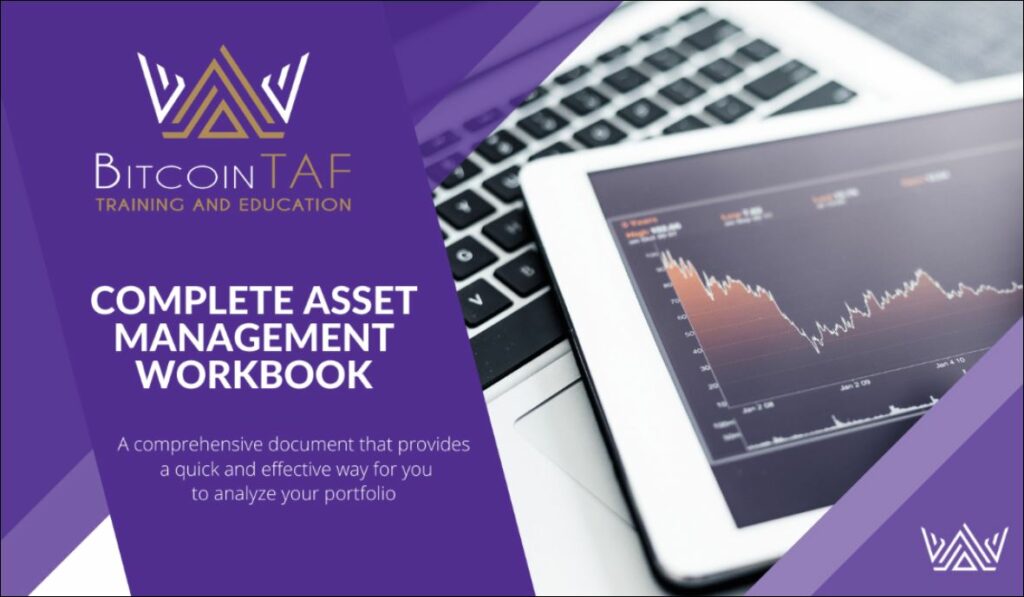 Complete Asset Management Workbook on BitcoinTAF