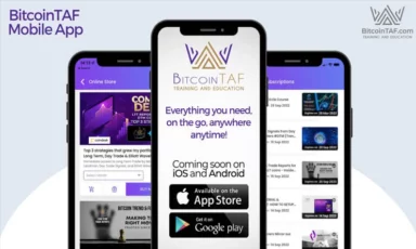 BitcoinTAF Mobile App on iOS and Android