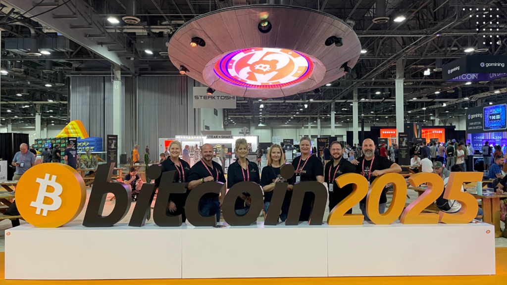 Bitcoin Conference 2025 BitcoinTAF Team photo