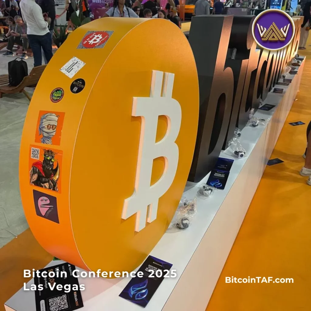 Bitcoin Conference 2025 Bitcoin2025 sign