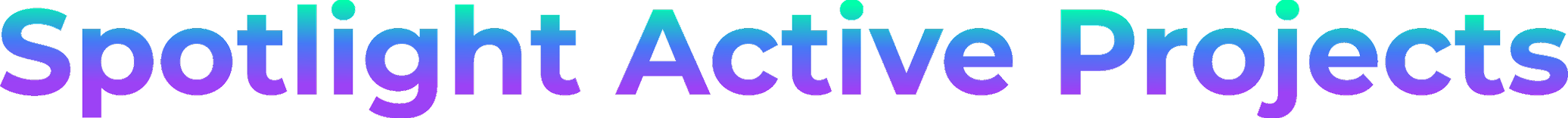 Spotlight_Active_Projects
