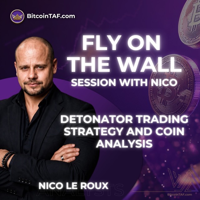 Fly on the Wall Nico le Roux from BitcoinTAF.com Fly on the Wall Nico le Roux from BitcoinTAF.com
