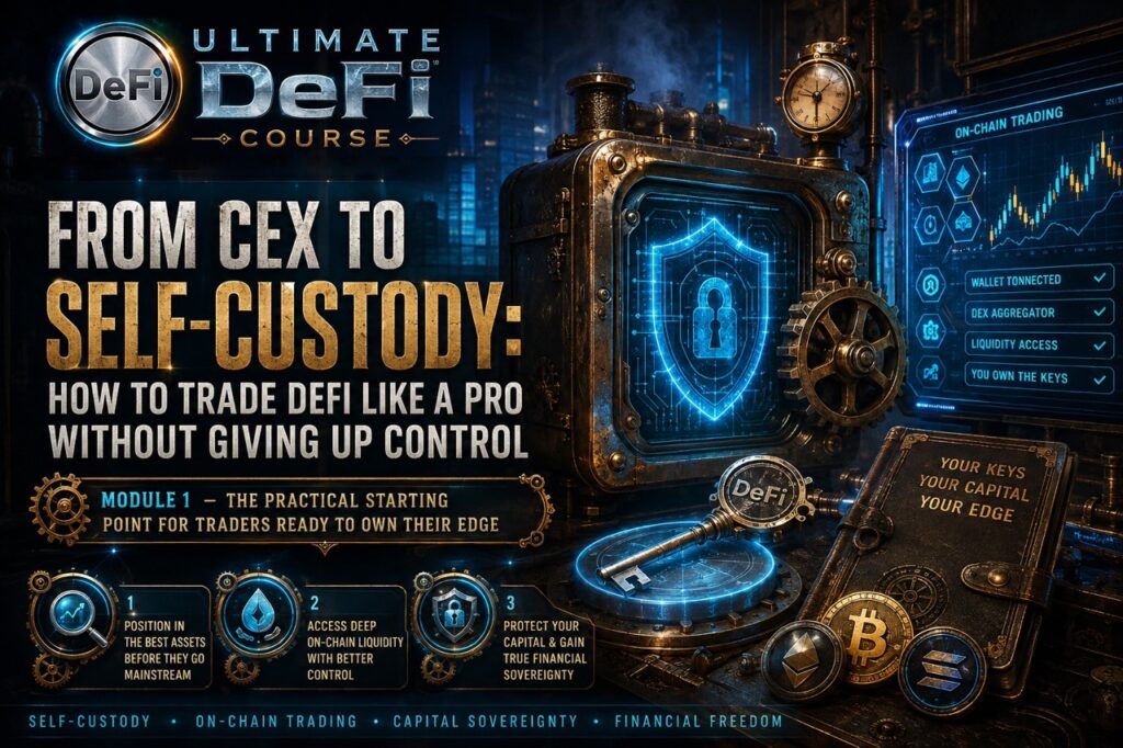 From CEX to Self-Custody: How to Trade DeFi Like a Pro Without Giving Up Control